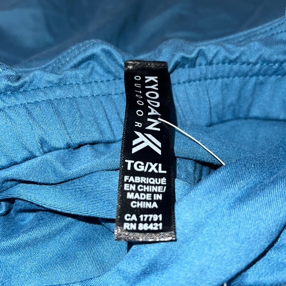 NEW Kyodan Outdoor Blue Active Workout Dress Size XL Criss Cross Strappy Back - Picture 2 of 8